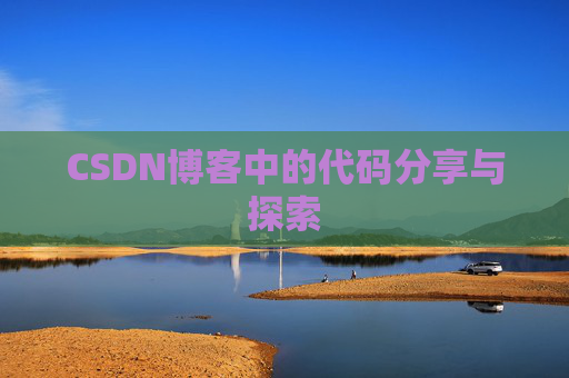 CSDN博客中的代码分享与探索